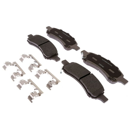 ACDelco Silver Ceramic Brake Pad Set Fits select: 2009-2017 CHEVROLET TRAVERSE, 2007-2016 GMC ACADIA