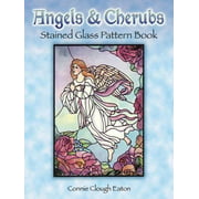 Angels and Cherubs Stained Glass Pattern Book, Used [Paperback]