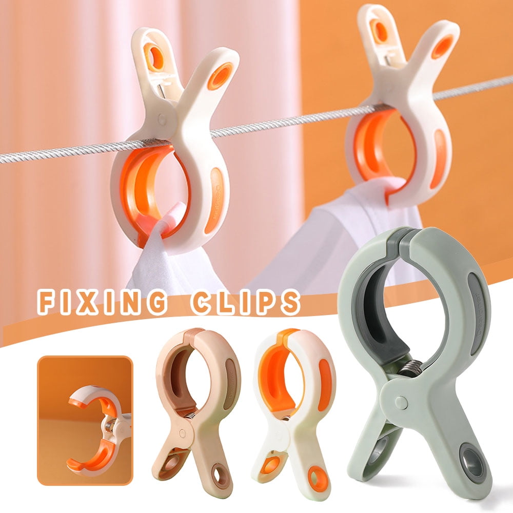 Large Plastic Clothespins Heavy Duty Laundry Clips Windproof Clothes