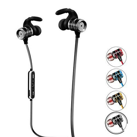 Bluetooth Headphones Earbuds, 2019 Brand Wireless Sports Earphones w/Mic IPX7 Waterproof HD Stereo Sweatproof Earbuds 7-9 (Best Car Audio Brands 2019)