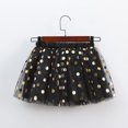 thumbnail image 4 of Gubotare Tutu for Baby Girl Newborn Toddler Girls Layered Tutu Skirt Sparkling Sequin Tulle Dance Summer Skirts 2T 4T (Black,2-4 Years), 4 of 6