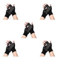 thumbnail image 3 of Toystoory Manoplas de barra para motocicleta, guantes de Fitness, manoplas sin dedos Unisex, nailon antideslizante, protección solar, accesorios Type2 NO2, 3 of 6