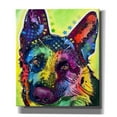 thumbnail image 1 of Epic Graffiti 'German Shepherd 1' by Dean Russo, Giclee Canvas Wall Art, 26"x30", 1 of 2