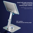 thumbnail image 3 of Soporte Escritorio Giratorio 360 Soporte Tableta Plegable Ajustable para IPad (Plata), 3 of 8