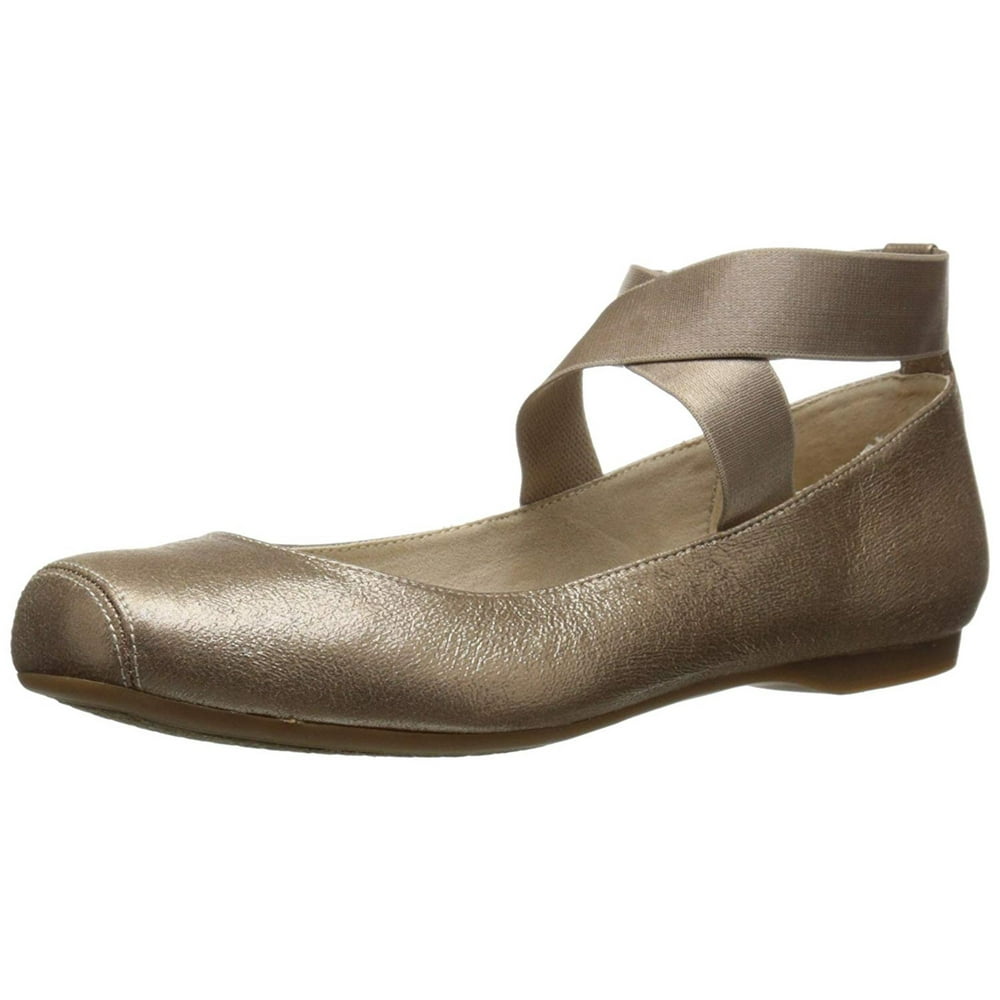 Jessica Simpson - Jessica Simpson Womens Mandalaye Fabric Square Toe Ankle Wrap Ballet Flats