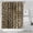 Brown and Black-2, variant on Black and Tan Leopard Print Shower Curtain 36"x72" ,Bathroom Decorative Shower Curtains Set with 12 Hooks,Modern Waterproof Washable Shower Curtain