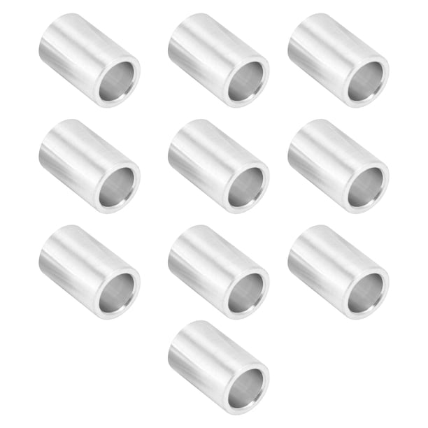 Junta de aleación de aluminio, 10 piezas/juego Espaciador de aleación de aluminio Espaciador de aluminio redondo Espaciador de aleación de aluminio Respuesta rápida VoborMX herramienta