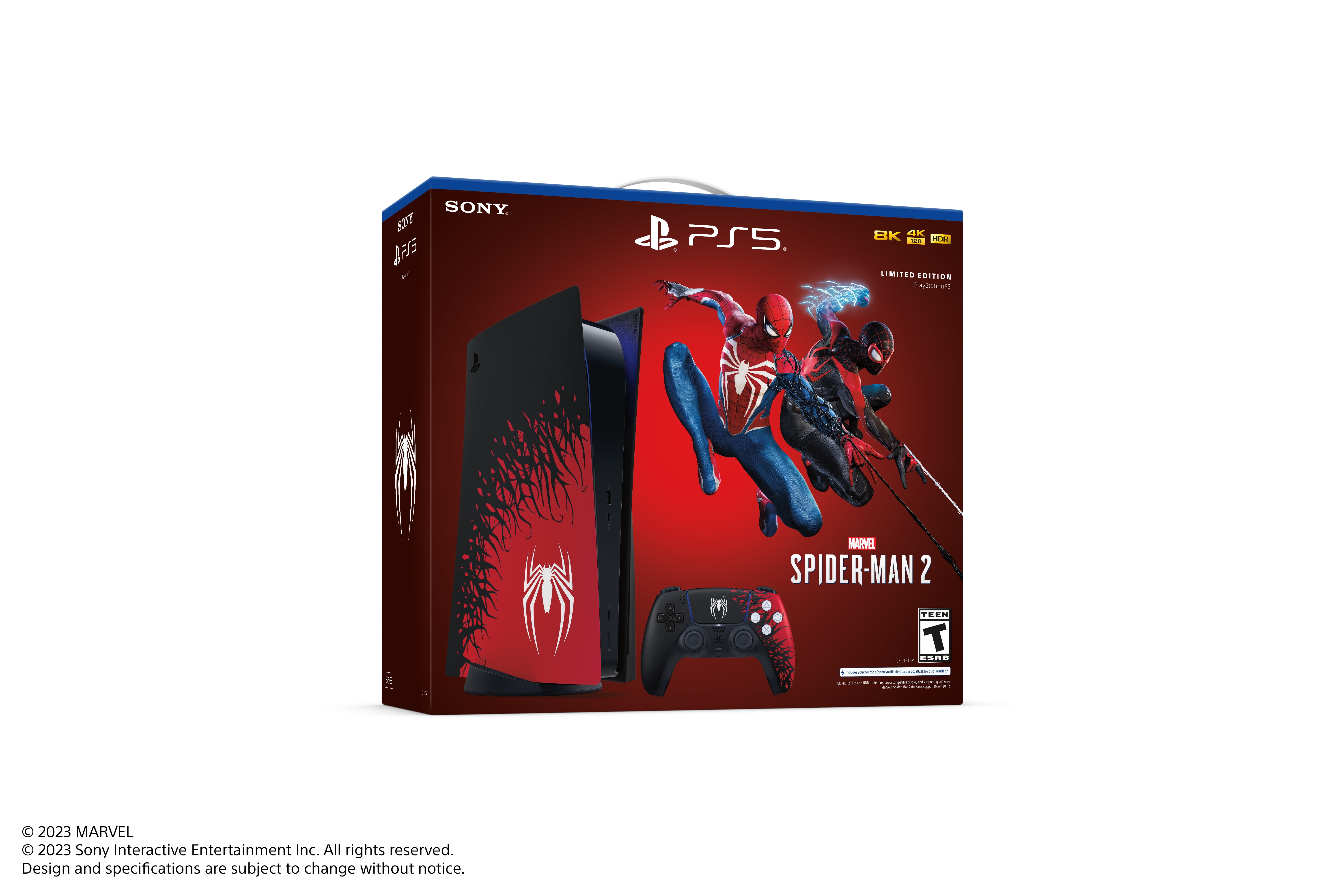 Sony PlayStation 5 Console Marvel's Spider-Man 2 Limited Edition Bundle