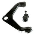 thumbnail image 4 of KarParts360 For Chevy Silverado 3500 HD 2007 2008 2009 2010 Caster Camber Control Arm | Front | Upper | Steel | Black Color | With Ball Joint/Zerk Fitting | With 2 Nuts | Replacement For 25905442, 4 of 6