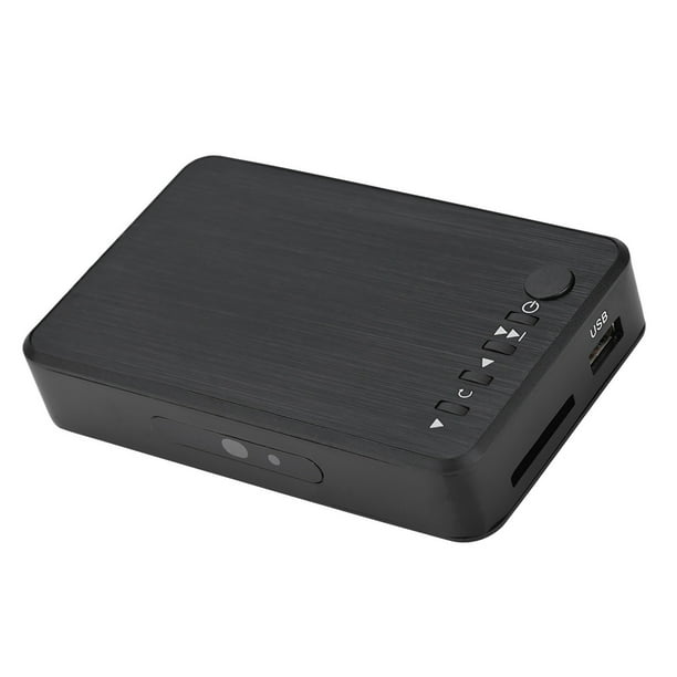Reproductor Multimedia de Audio y Vídeo HD ANGGREK Decodificación 1080P Control Remoto Tamaño Pequeño
