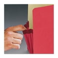 Smead Red Colored File Pocket Folders Pack, 5 1/4 Inch Expansion ...