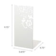 thumbnail image 3 of Yamazaki Home Bookends (Set of 2) - Two Sizes, White, Steel, Large, No Assembly, 3 of 3