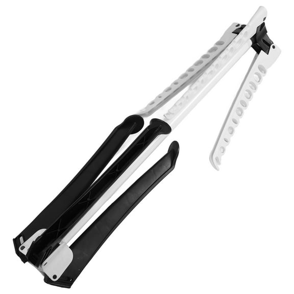 WORGEOUS Foldable Laundry Rack Tripod Drying Clothing Rack Stainless Steel Clothing Rack