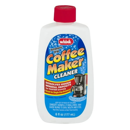 Whink Automatic Drip Coffee Maker Cleaner, 6.0 FL OZ - Walmart.com