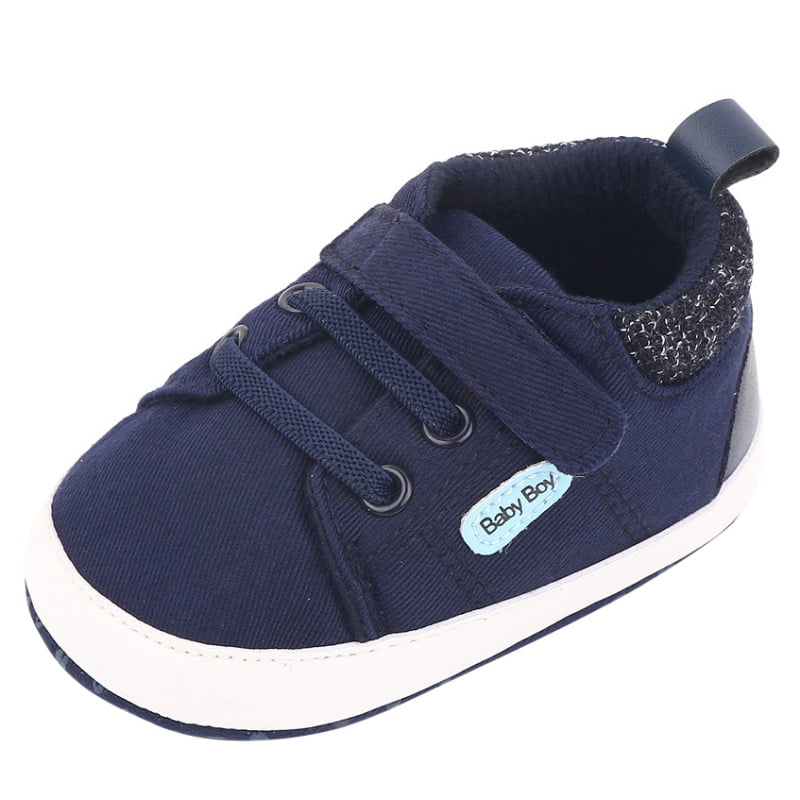 JOINFREE Baby Boys Baby Girls Canvas Shoes Anti-Slip Prewalkers First Walking Toddler Shoes Walkers 0-18 Months