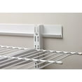 thumbnail image 2 of Rail Hardware Rubbermaid FastTrack 40, acero blanco de alta resistencia, 2 of 3