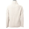thumbnail image 3 of Women's Cutter & Buck Cream Seattle Mariners  Cascade Eco Sherpa Fleece Half-Zip Pullover Jacket, 3 of 3