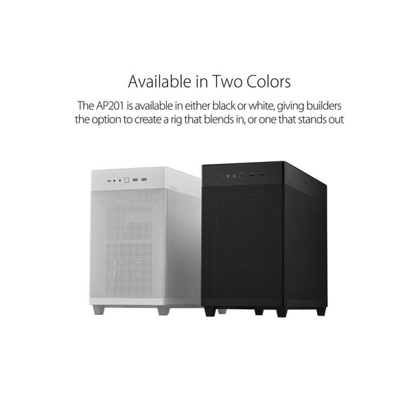 Free Shipping! ASUS AP201 Type-C Airflow-focused Micro-ATX