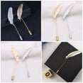 thumbnail image 2 of 2 uds Collar ropa Pin plumaje moldeado broche Pin solapa Pin Stick Pin, 2 of 3