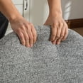thumbnail image 4 of 24.8 "Amplia silla sin brazos tapizada moderna con almacenamiento otomano, silla de acento de chenilla para sala de estar, dormitorio, oficina y sala de lectura, 4 of 5