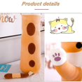 thumbnail image 5 of 50/70/90cm muñeco de gato de peluche lindo dibujo animado suave gatito relleno almohada para dormir, 5 of 5