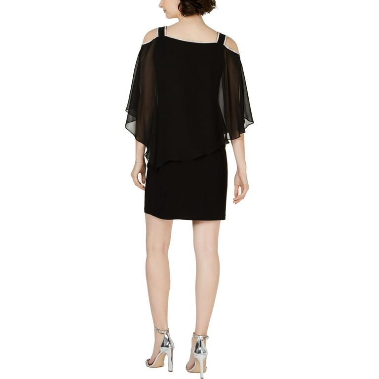 Msk cold shoulder maxi cheap dress