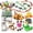 Multi-color, variant on LEGEND SANDY Dog Squeaky Toys for Small Dogs, 12 Pack Puppy Toys for Teething Cute Small Dog Toys Stuffed Plush Dog Toy Bundle Natural Cotton Puppy Rope Toy Dog Chew Toys for Puppies Pet Toys for Dogs
