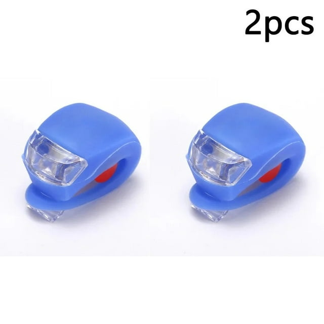 From Xiao Bei strict selection Bicycle Lights Portable Frog Lights Night Riding Warning LED Colorful Lights Road Mountain Bikes Taillights Bicycle Accessories