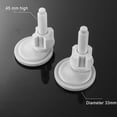 thumbnail image 4 of 2PCS Universal Toilet Lid Hinge Screw Top And Bottom Bolt Fixing Accessories, 4 of 9