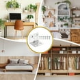thumbnail image 6 of 16Pcs L-Shaped Brackets Corner Brace, 1.18"x1.18"x1.5" Corner Bracket Shelf Bracket Right Angle Brackets for Wood Shelves Furniture (30x30x38mm, Silver), 6 of 6