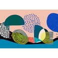 thumbnail image 3 of Bolokofsky, Ronald 18x13 Black Modern Framed Museum Art Print Titled - Mid Century Shapes 534, 3 of 5