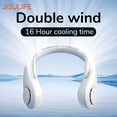 thumbnail image 2 of Ventilador de cuello portátil JISULIFE, ventilador sin aspas recargable por USB, MINI Ventilador eléctrico, banda para el cuello silenciosa, refrigeración portátil para deportes Tan Jianjun unisex, 2 of 2