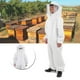 thumbnail image 3 of Traje de Profesional con Capucha Ventilada Traje de Traje para Porteros Comerciales Principiantes Masculinos Y Femeninos , Blanco XXL Multi shamjiam Traje de apicultor, 3 of 8