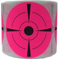 thumbnail image 1 of Rose Fluorescent avec des Autocollants de Collector 3" Pouces Ronds 100 Pack, 1 of 1