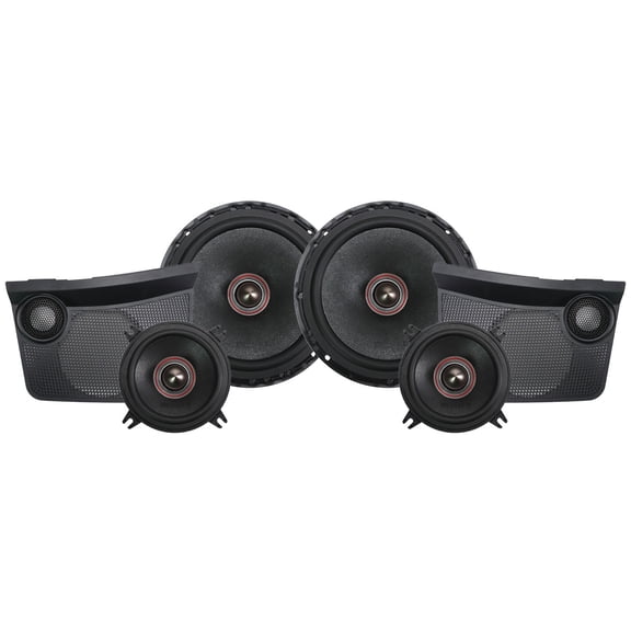 MB Quart Front Dash 3-Way Component Speakers Upgrade Kit for 21-24 Ford Bronco
