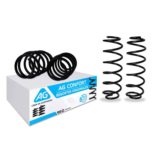 Resortes Originales AG para Auto Completo para Toyota Corolla 2013 a 2019 4 Piezas Nuevos