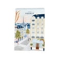 NEGJ 2025 Travel Calendar；France Wall Travel Calendar 2024 2025 Monthly