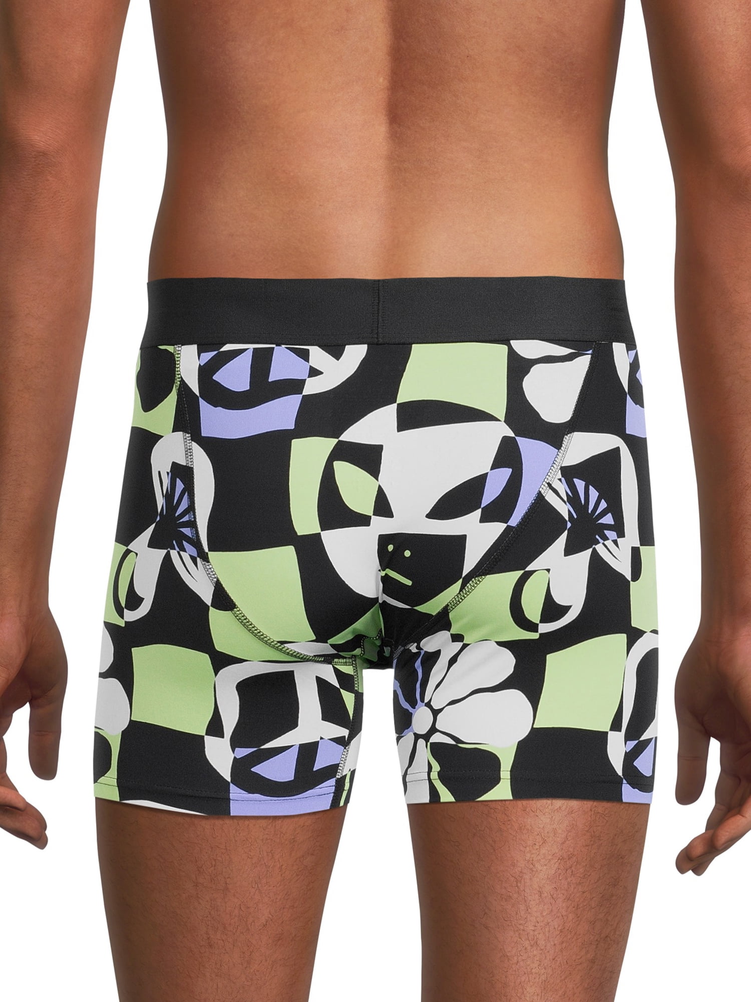 Pair of Thieves Hustle Boxer Briefs, 2-Pack, Floral/Alien
