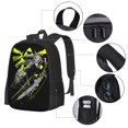 thumbnail image 4 of The legend of zelda Backpack Cartoon Anime Backpack 16inch Backpacks Laptop Travel Daypack, Black, 4 of 9
