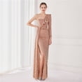 thumbnail image 1 of Vestido estilo hada para fiesta, vestido de noche, vestido sexy largo adelgazante para novia, 1 of 6