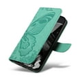 thumbnail image 3 of Allytechgroup Butterfly Wallet Case for Google Pixel 9 Pro XL, Flip Cover Anti-Scratch Magnetic Closure Hand Wrist Phone Case for Girls Women, Green, 3 of 6