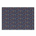 thumbnail image 1 of Owls Cutting Board, Leafy Branches and Little Stars Comic Birds Colorful Rich Romantic Ornaments, Decorative Tempered Glass Cutting and Serving Board, Small Size, Multicolor, by Ambesonne, 1 of 1