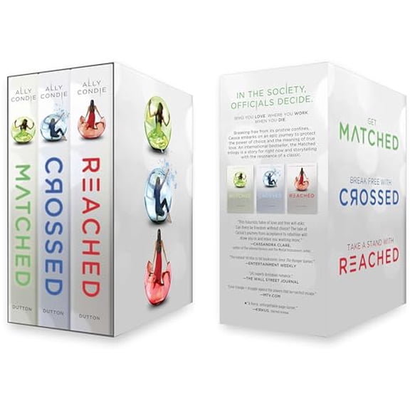 Pre-Owned Matched Trilogy Box Set: Matched/Crossed/Reached (Hardcover) 0525426264 9780525426264