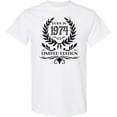 thumbnail image 3 of Inktastic Born in 1974 Limited Edition T-Shirt, 3 of 5