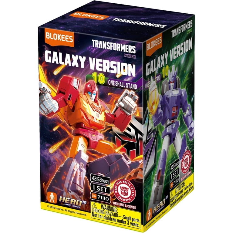 Blokees Transformers Galaxy Version 10: One Shall Stand - Sealed