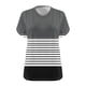 thumbnail image 3 of Camisetas de Cuello en V Mujeres de Manga Corta Sobredimensionada Impresa Camiseta Interior de Verano, Top Deportivo para el Uso Casual, 3 of 4