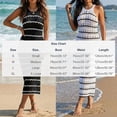 thumbnail image 3 of Bathing Suit Cover Up for Women Crew Neck Sleeveless Swimsuit Coverup Summer Crochet Beach Cover Ups, 3 of 6