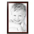 thumbnail image 2 of ArtToFrames 21" x 33" Matte mahogany Diploma Picture Frame, 21x33 inch Brown Wood Poster Frame (WOM-5108), 3 Pack, 2 of 6