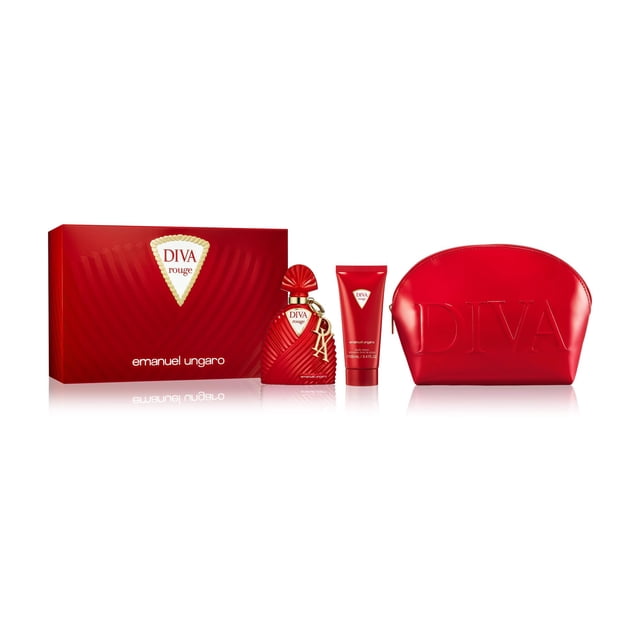Set de regalo de perfume Emanuel Ungaro Diva Rouge Eau de Parfum