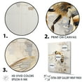 thumbnail image 5 of Designart "Minimalist Buzzing Bee Art II" Animals Bee Picture Framed Wall Art Living Room, 5 of 5